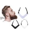 Beard Shaper Neckline Guide Neck Styler Neckline Beard Shaping Template Набор инструментов для триммера для бороды Набор трафаретов Beard Line