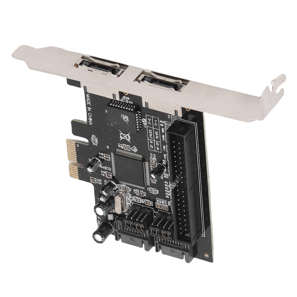 Карта-адаптер контроллера Serial ATA PCI Express 2 порта PCIe к Serial ATA ESATA IDE контроллер