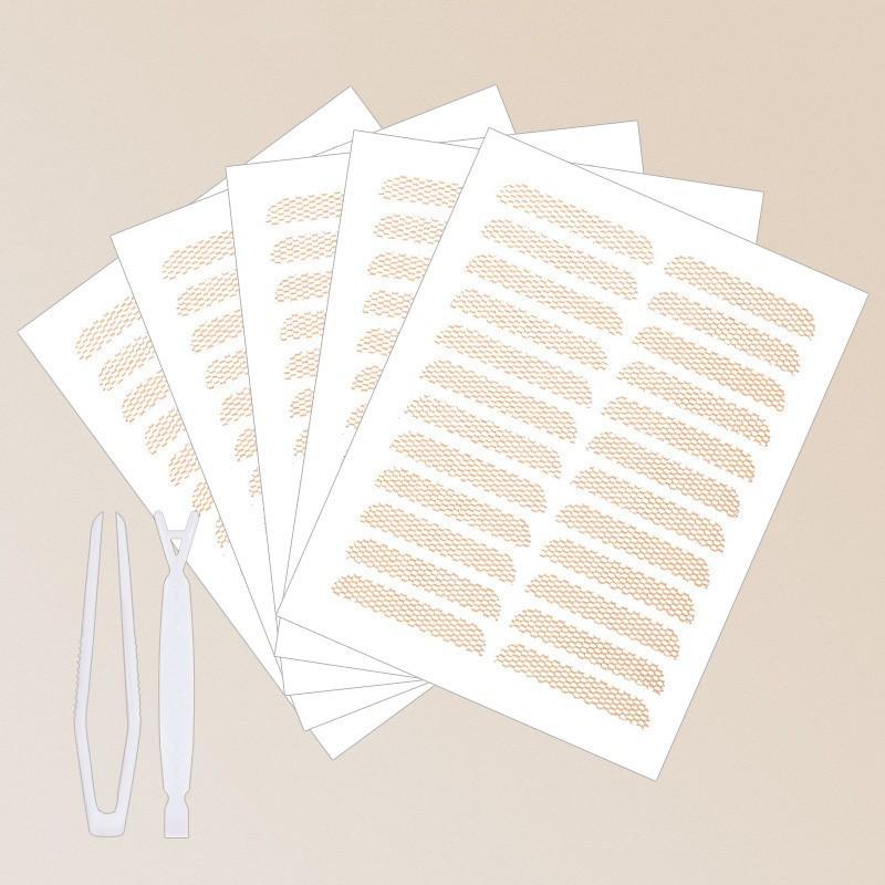 10 листов, новая бесследная лента для двойного века, невидимые наклейки для двойного века, прозрачная лента для глаз, женские инструменты для макияжа глаз