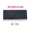 1/5/10/30/50/100 шт. PIC16F913-I/SO SOP28 SMD 8-битный Микрочип Однокристальный Микроконтроллер Интегральная Схема Компонент