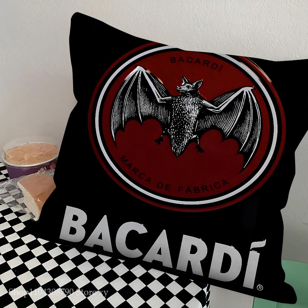 Ликер B-Bacardi-I Наволочка Квадратная Подушка Спальня Диван Досуг Подушка для Комфорта Автомобиль Гостиная Домашний Декор