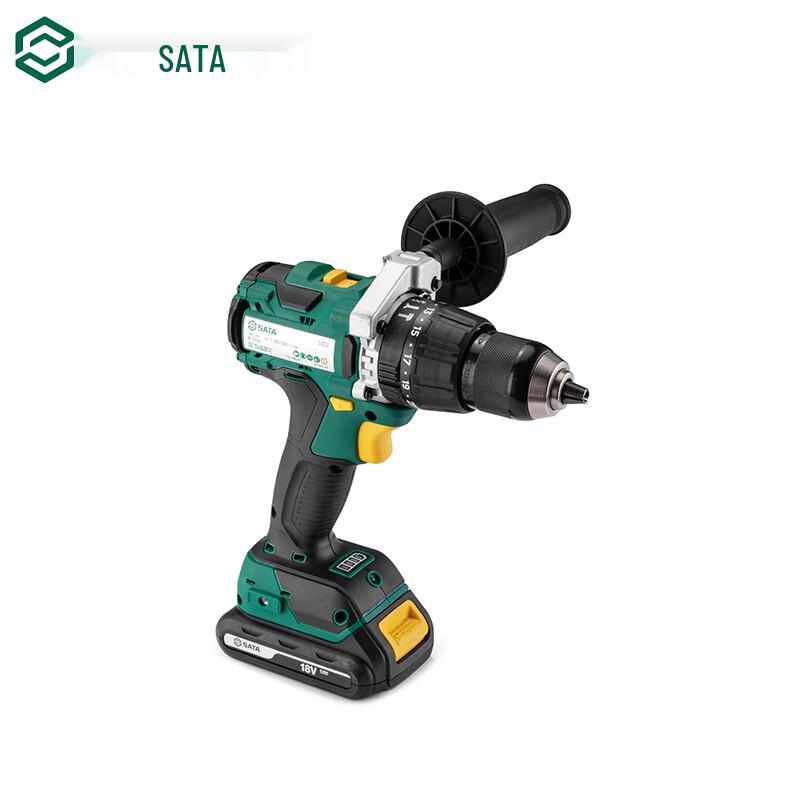 SATA 18В Бесщеточная Аккумуляторная Ударная Дрель/Шуруповерт