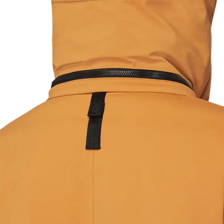 Nike Повседневный логотип однотонный длинный капюшон хлопковое пальто женские пальто светло-карри-желтый DD4659-738