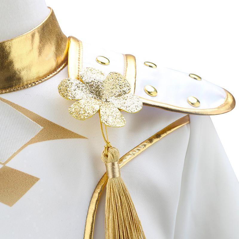 Kids Girls Party Cosplay Costume Children Singer Stage Show Top Skirt Set Dress Up Halloween Outfit