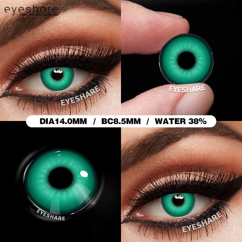 Eyeshare Colorful Contact Lenses for Halloween Anime Accessories Lenses Cosplay Eye Lenses Yearly 2pcs/pair