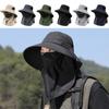 Big Eaves Fishing Hat Leisure Face Covering Mountaineering Hat New Sunshade Hat Outdoor