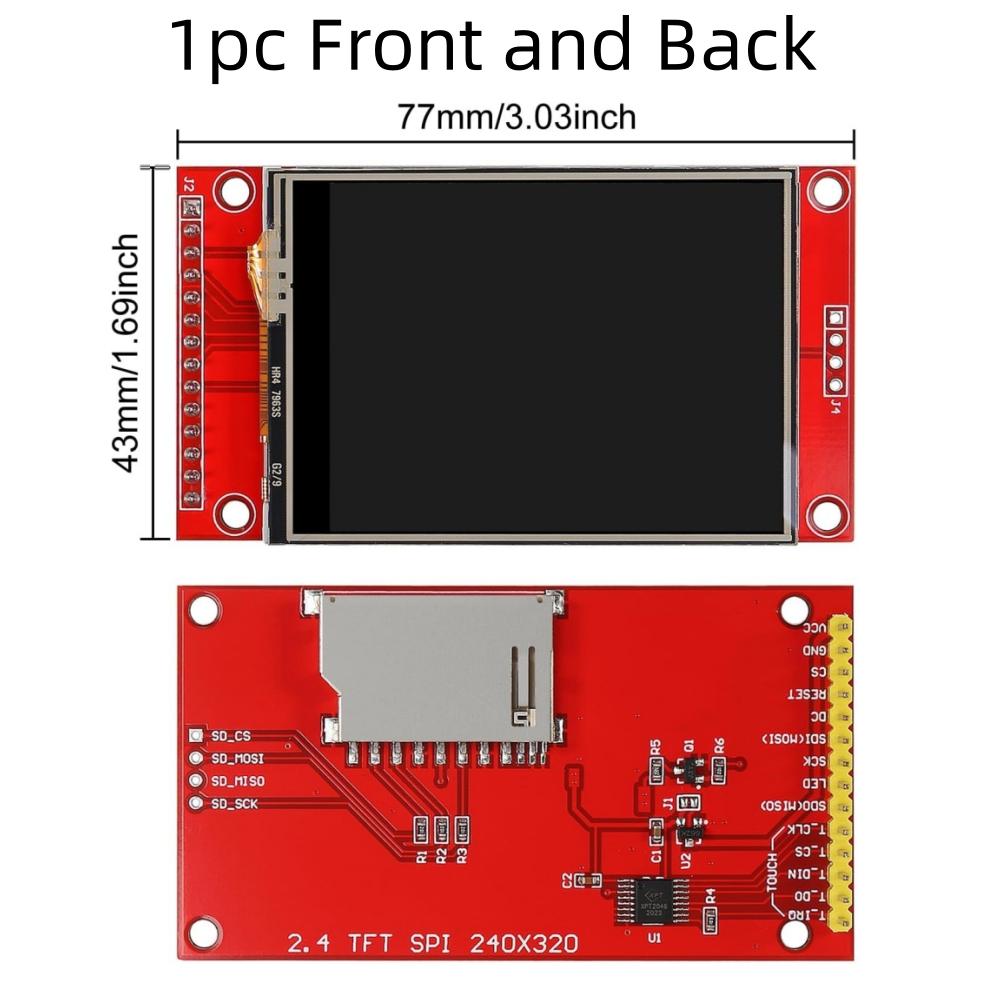 1 шт. 1,44" 1,8" 2,4" 2,8" SPI TFT LCD Дисплейный Экранный Модуль ST7735 TFT LCD Экранный Щит 3,3В 5,5В 51/AVR/STM32/ARM 8/16 бит