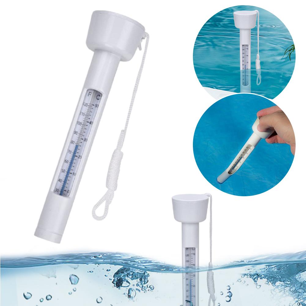 Floating Thermometer Water Temperature Thermometer Water Temperature Gauge for Outdoor Indoor Swimming Pools Spas Hot Tubs