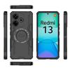 Чехол для Xiaomi Redmi 13 Для Redmi 13 4G Ударопрочный Противоударный Магнитная Адсорбция Беспроводная Зарядка Задняя Крышка Для Чехла Redmi 13