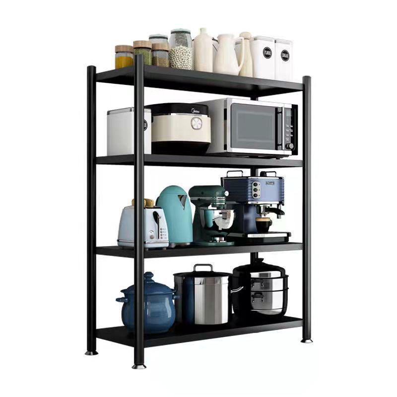 "Multi-layer Kitchen Storage Rack for Microwave and Pot"