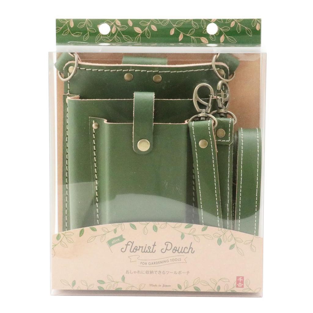 Сумка Senkichi Florist Pouch Olive Высота 220 мм x Ширина 170 мм x Толщина 90 мм В комплекте с плечевым ремнем