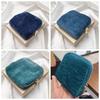 Multi-Layered Flannel Jewelry Zipper Bag Velvet Purse Cloth Jewelry Organizer  Bracelet