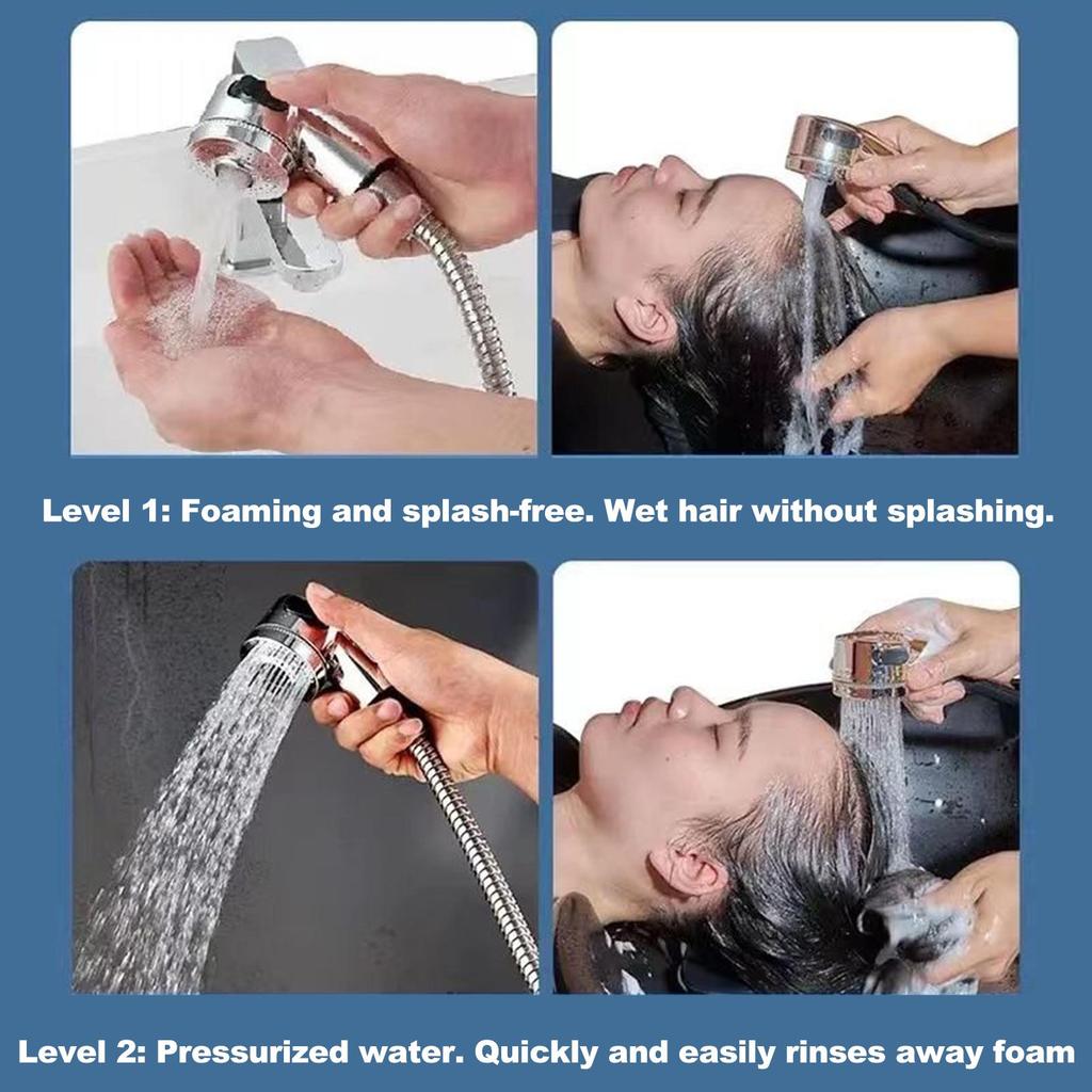 Faucet Sprayer Attachment Kitchen Sink Handheld Sprayer Attachment Set Shower Hose Stand Head Adapter Set For Utility Room Pet