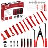Wetado Automotive Interior Removal 200 Pieces Automotive Interior Removal Tool Plastic Panel Fastener Removal Removal Tool Clip Removal Tool Set Tool,