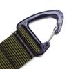 Rotatable Camping Carabiner Double-headed Webbing Belt Buckle Backpack Key Hook  Backpack