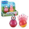 Jouet WEEBLES - Peppa Pig - 2 Personnages - Culbuto - 7,5 Cm