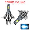 2Pcs H7 Led Car Headlight Bulb H4 H16 H8 H9 H1 H3 Auto Led Fog Light Lamp 9005 9006 Driving Front Light Headlamp High Power 12V