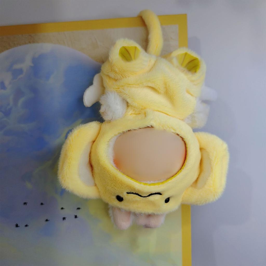 Doll Clothes Set 17cm Doll Accessories Love Heart Top Scarf Hat No Dolls