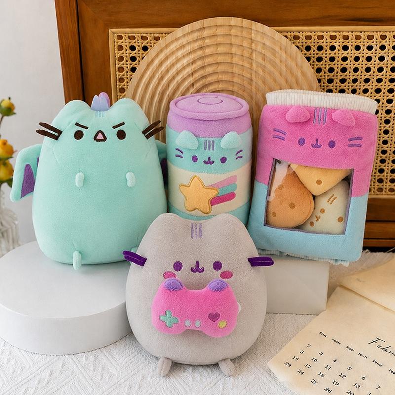 Pusheen Figure Ornament Pusheen Charm Accessories Desk Accessories Fluffy Cushion Gifts Birthday Gifts