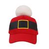 Red Knitted Knit Christmas Beanie Dress Up Santa Claus Cap Women Men Christmas Hat  Outdoor
