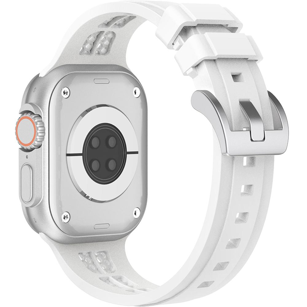 Watch Strap for Apple Watch 10 46mm / Ultra 2 / Ultra 49mm / 9 8 7 45mm / SE (2023) SE (2022) SE 6 5 4 44mm / 3 2 1 42mm Silicone Band