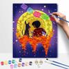 Disney oil painting kit digital painting art coco movie guitar dog flower handmade diy home room decorations