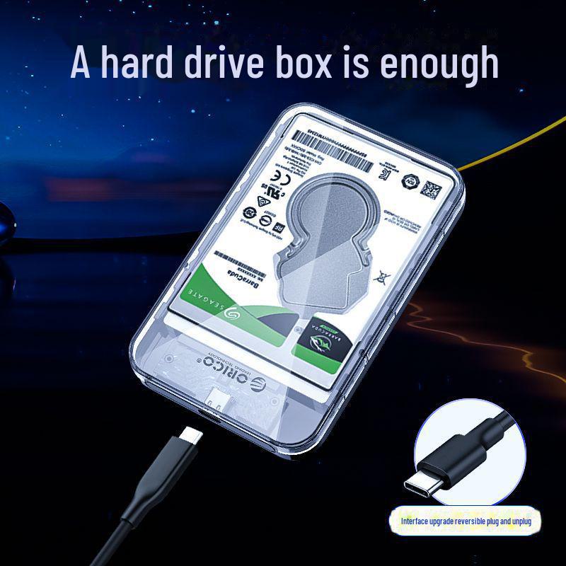 Orico 2.5" USB-C External SSD/HDD Enclosure with SATA Compatibility