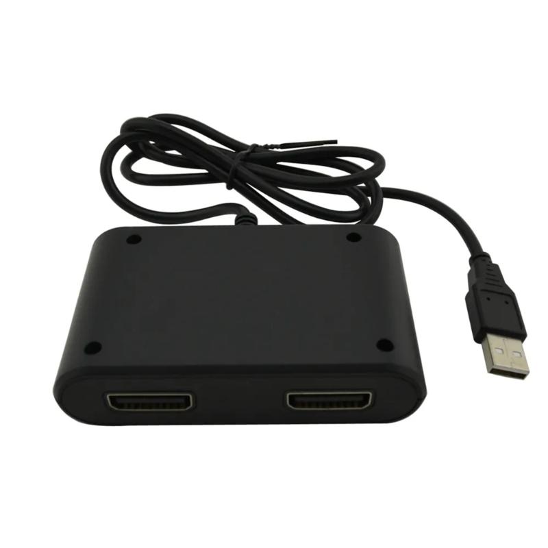 Game Controller Adapter Controller Adapter Converter for PC Double Port Gamepad Converter