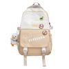 Backpack Simple Female College Students Summer Travel Schoolbag Fashion Junior High School Students Large Capacity Travel Backpack
