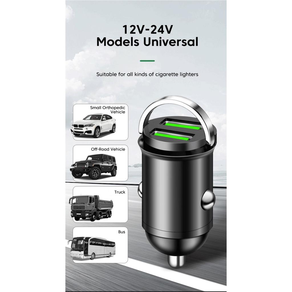 Автомобильное зарядное устройство USB мощностью 200 Вт с двумя портами, быстрая зарядка QC3.0 для iPhone 16, 15, 14, 13, портативное зарядное устройство для мобильных телефонов Xiaomi в автомобиле