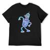 Футболка Bender Strut Midnight Edition топ летний 2025 корейская мода черные футболки для мужчин