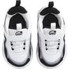 Nike Низкие детские кроссовки Черно-белые для младенцев и малышей FN4461-103