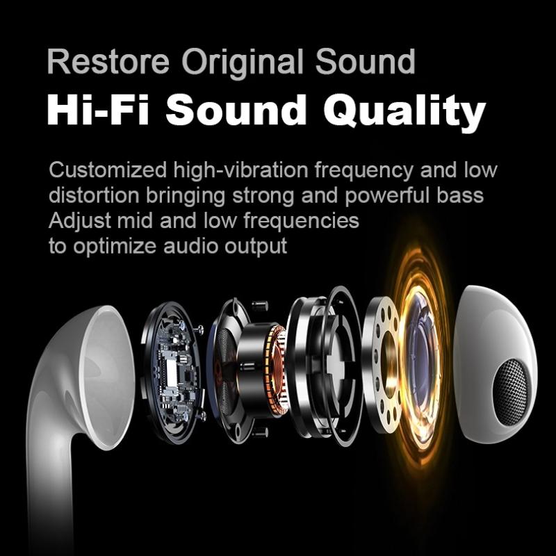 Type C 3.5mm Wired Earphones For in-ear Redmi mi Xiaomi 17 15 14 13 12 11 Pro Headphones iphone16 15 Samsung Huawei Phone Tablet 2