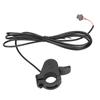 300X Electric Bicycle Thumb Throttle Waterproof Left Right Thumb Throttle for Cycling