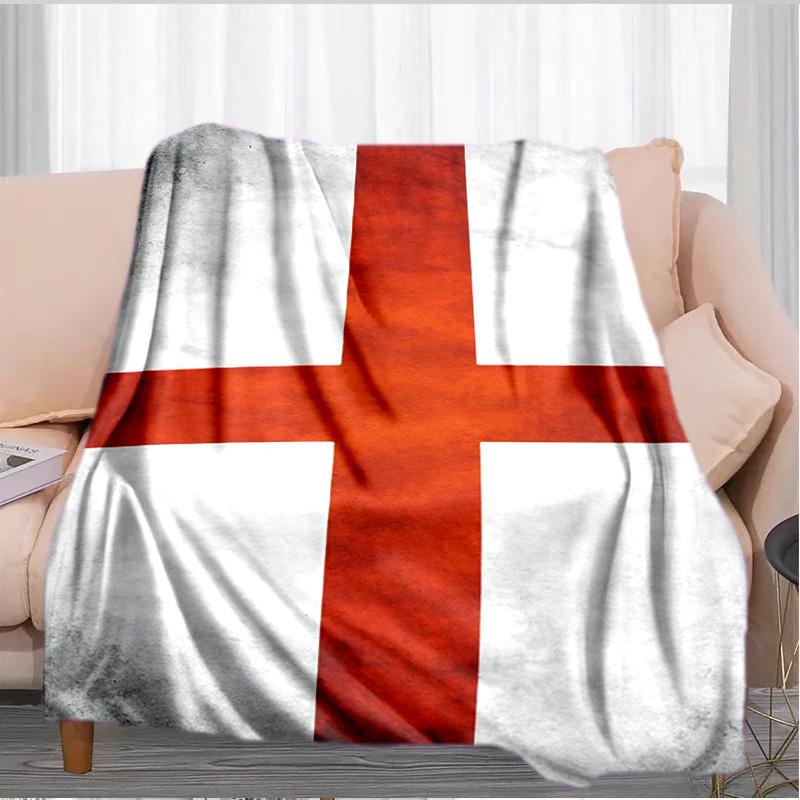 Scottish Flag Design Blanket Suitable for Sofas, Beds, Offices, And Camping - Perfect Gift for Halloween Christmas