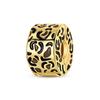 925 Silver Clover Charms Beads Golden Pets Dog Chameleon Firefly Pendant Fit Women Original Bracelet DIY Christmas Gift