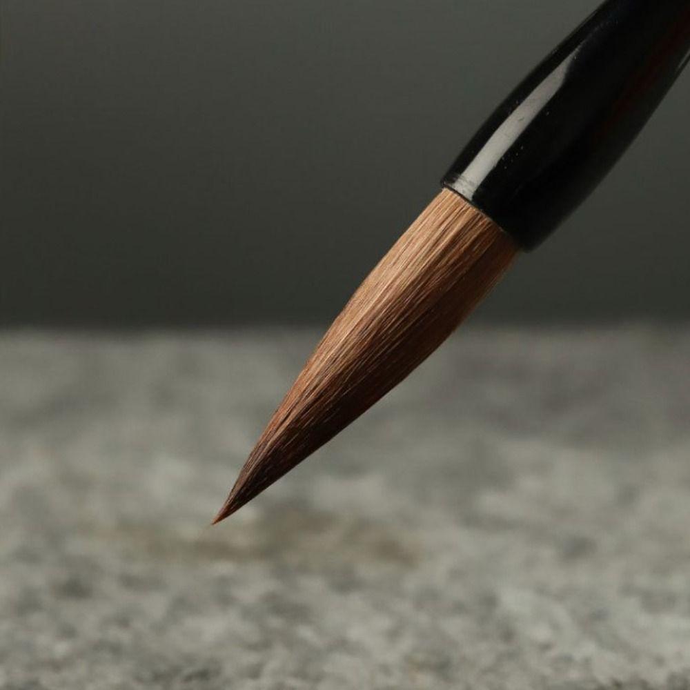 Oil Painting Chinese Calligraphy Brush Traditional Art Paint Brush Scriptures Writing Brush Class