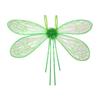 LED Light Up Dragonfly Wings for Fairy Costume, Halloween Masquerade Party Dress Up Props with Adjustable Strap, Battery Operated
