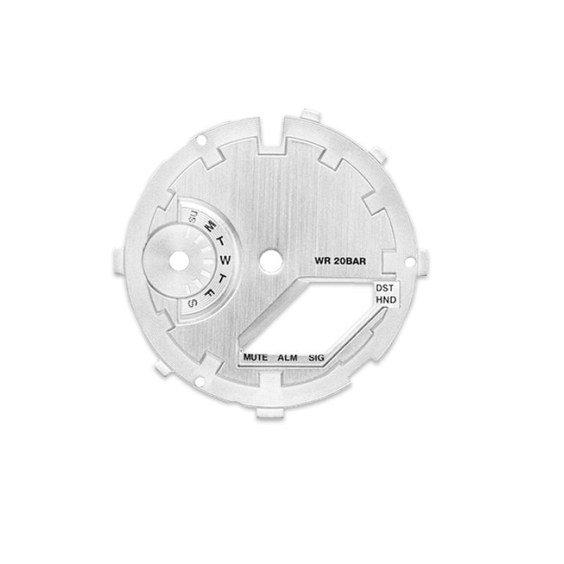 Для Casio GA2100 GA2110 Дубовая металлическая поверхность циферблата, модифицированный GA-2100 GA-2110, циферблат с солнечным рисунком, матовый лак, безель, аксессуары для часов