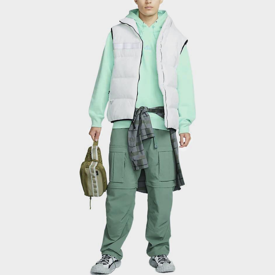 Nike Толстовки ACG Мужские Мятные С капюшоном Умеренный Обычный DH3088-379