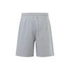 Reebok Solid Color Lace-Up Knitted Soft Comfortable Casual Shorts Unisex Shorts Light-Gray 24SRM605UGG3