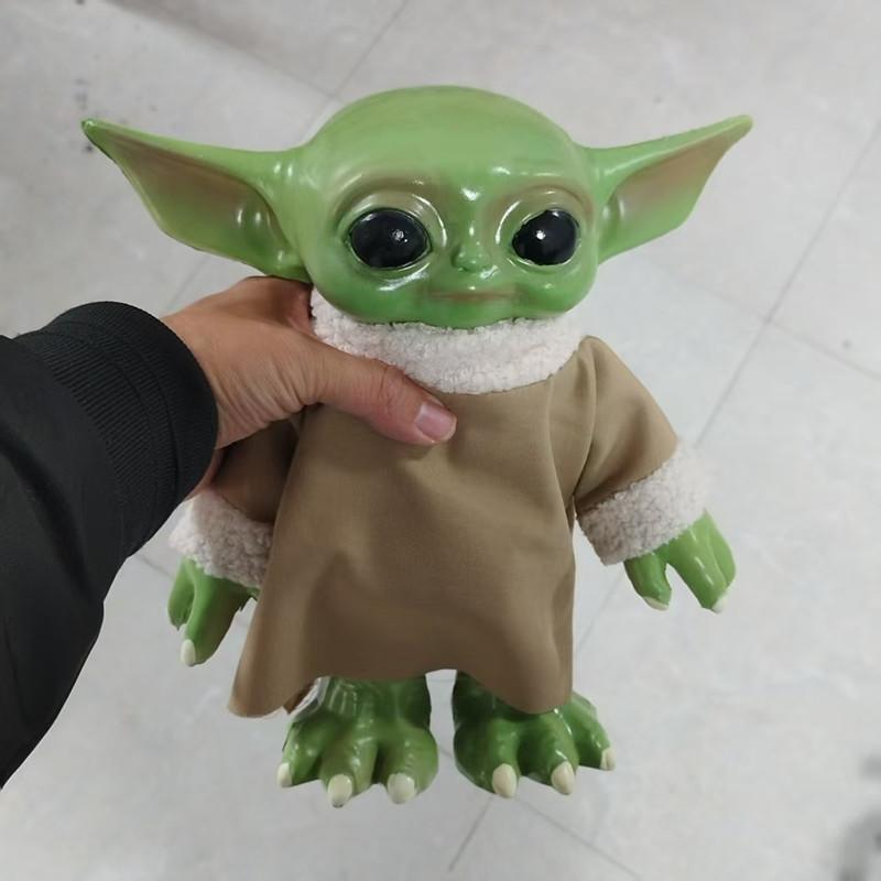 Yoda Baby Doll Star Wars Manlo Droid Christmas Toy Alien Figurine Children's Gift