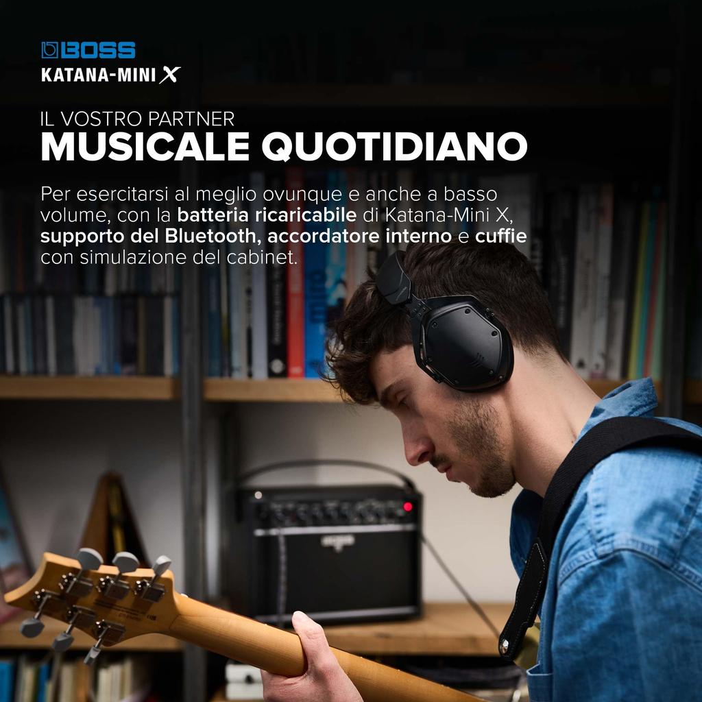 BOSS X Compact Guitar Amplifier Katana Amp Mini X KTN-MINI