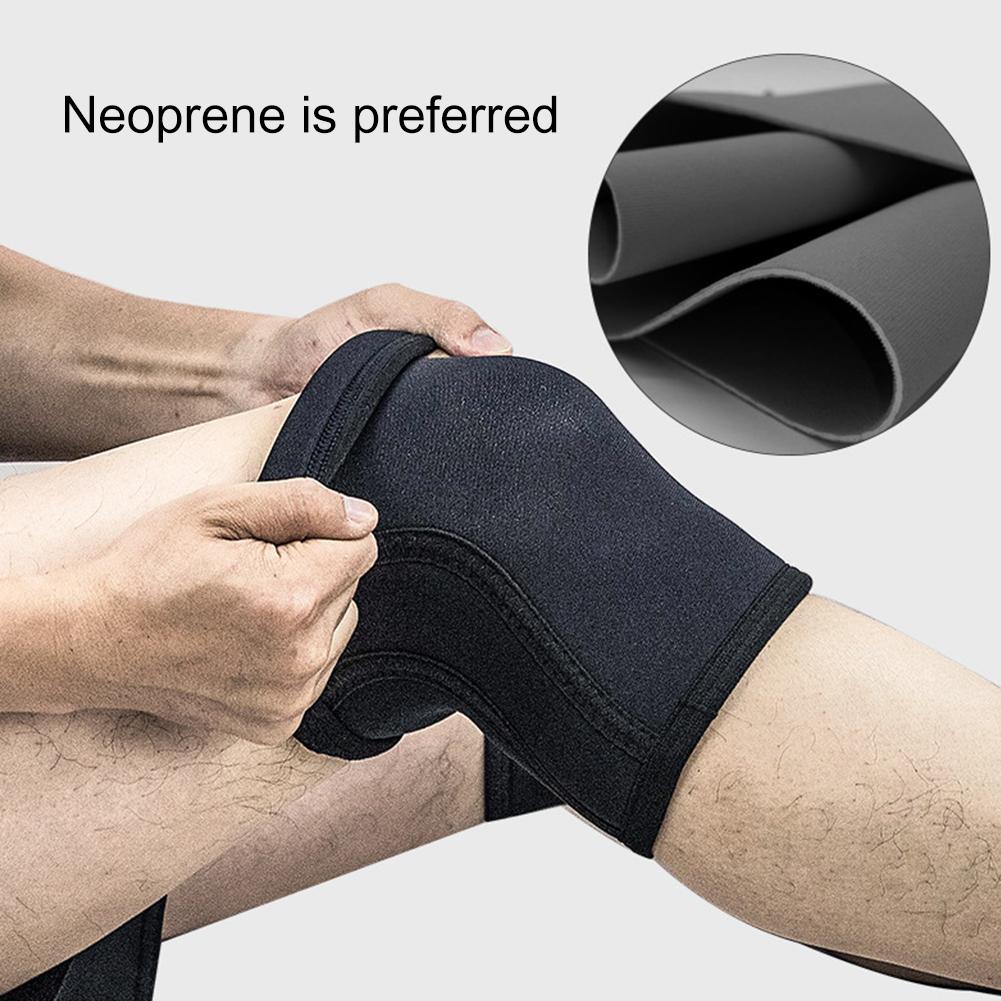 7mm Neoprene Thickened Knee Braces Protective Knee Compression Sleeve Knee Pads for Meniscus Tear Running Weightlifting Workout