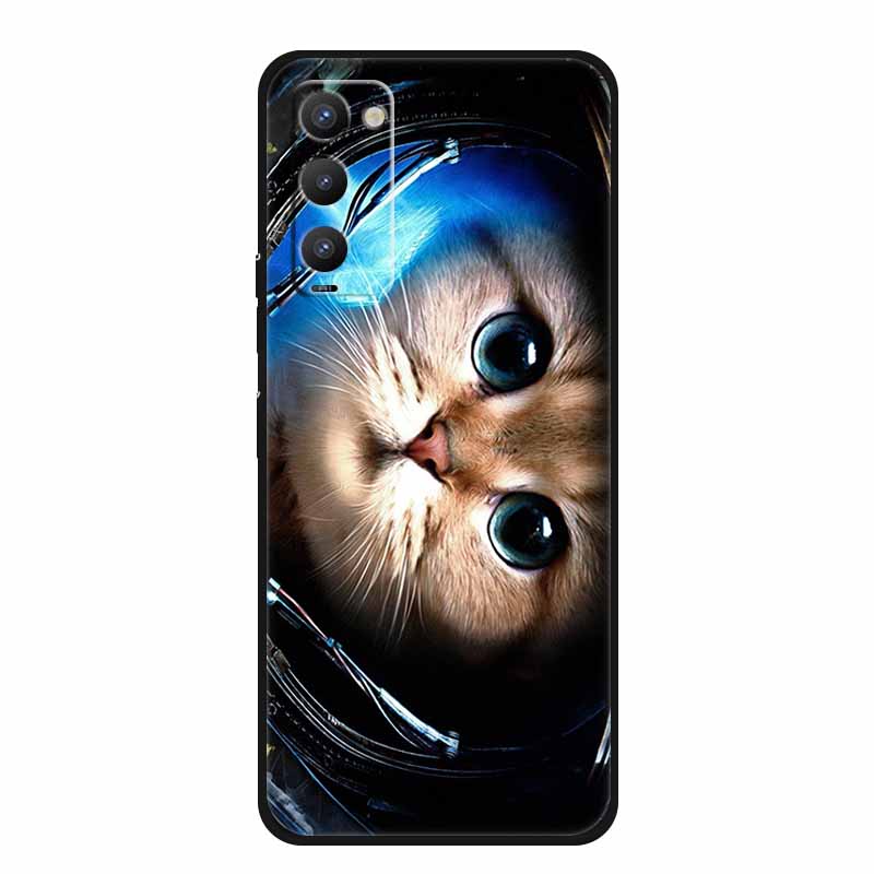 Чехол для Tecno Camon 18 Мультяшный Мягкий Силиконовый Задняя Крышка Funda для Tecno Camon 18P Camon 18T 18 P Coque ТПУ Животное Camon18 Чехлы