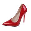 Super High Heels Shoes for Women Red Bottom Pumps Luxury Pointed Toe Wedding Shoe Sexy ladies Thin Heels Patent Leather Stiletto