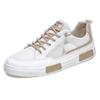 Men's shoes breathable spring and autumn casual mesh shoes large size one pedal lazy shoes Korean version color matching trend white shoes