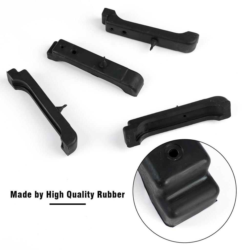 Black Rubber Radiator Mount Pad for GM Buick, Chevrolet, GMC (4012-326-682S).
