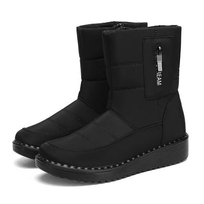 Хлопковые туфли для внешней торговли 2025 зима длинные хлопковые сапоги полиуретан набивной утолщенные длинные сапоги теплые спортивные зимние сапоги