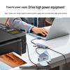 Ugreen CM219 4-портовый USB 3.0 концентратор данных с питанием